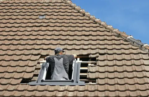 Pose de velux - Plaintel